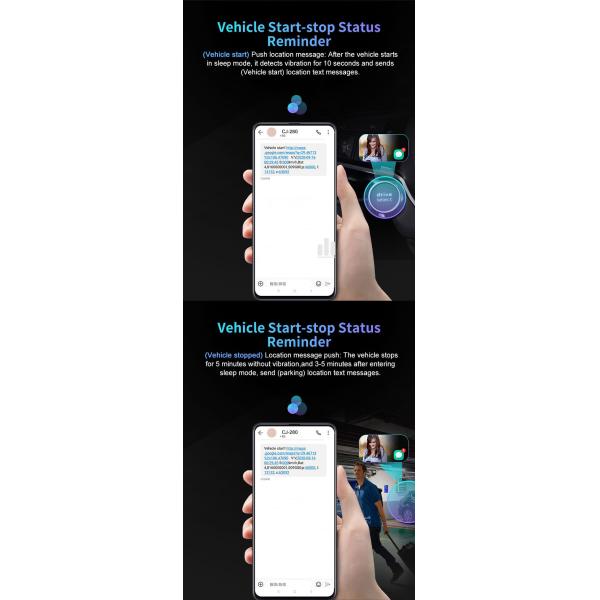 CJGPS 24000mAh Magnetic Portable Vehicle Tracking Device With Chip MT2503D