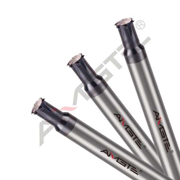Customized Single Point Milling Cutter 6 Flutes Solid Carbide Milling Cutter 0.6μm