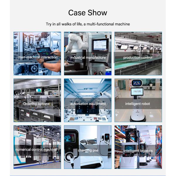 Embedded Pc Panel Win Linux Os All in One Ip65 Flat Android Touch Panel Pc With Front Camera Android Touch Screen Pc