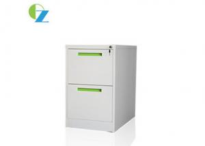 Quality 730mm Height Office Vertical Steel Filing Cabinets With 2 Drawer Efficient Design for sale