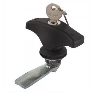 Quality MEIGU MS325 T Handle Lock Plastic handle Cabinet Door Rock Hardware Room Lock Zinc Alloy Latch for sale