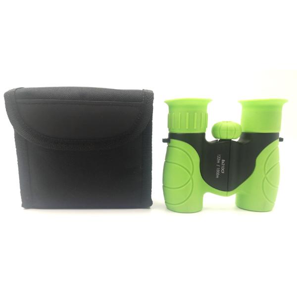 Field View 7.0 Degree Children's Toy Binoculars 21mm Objective Lens