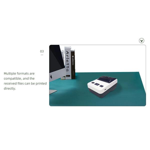 Portable Series Thermal Pos Printer for Small Business 1- Rechargeable Pocket Size