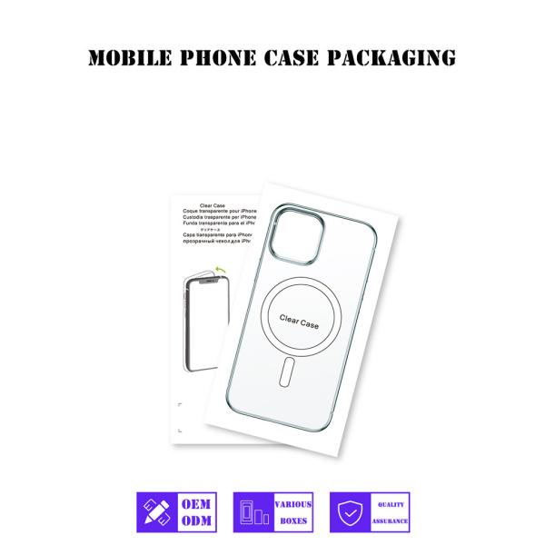Magnetic Phone Case Packaging Box Blister Packaging Phone Case Box