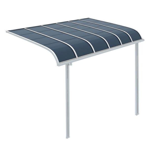 Aluminium Support Awning With Polycarbonate Sheet Roofs