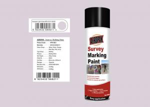 China Light Violet Marking Spray Paint , Survey Marking Paint With SGS Certificate on sale