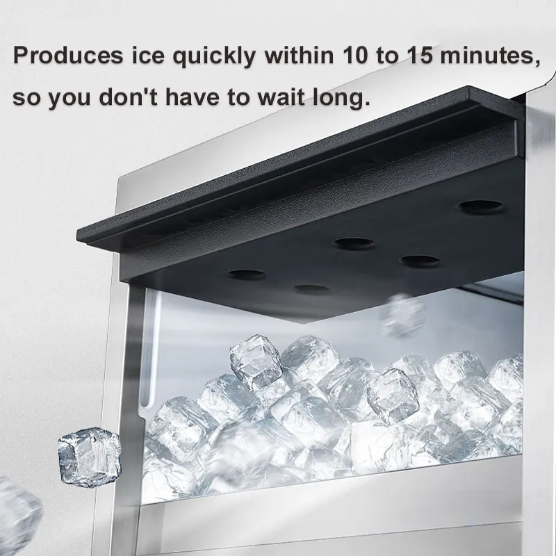 Automatic Large Ice Machine 1000kg Large Cube Ice Maker 220V For Vegetable
