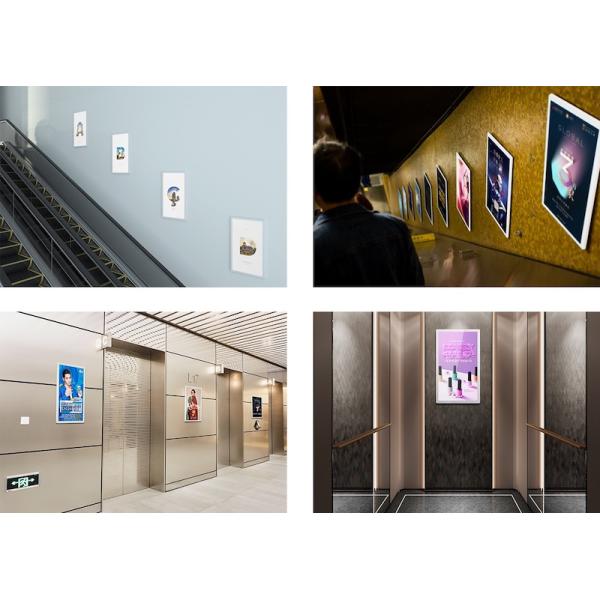 27inch Indoor Elevator Digital Signage Display 8ms Response Time