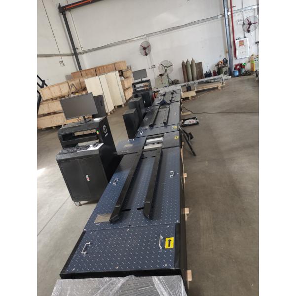 2-wheels Motorcycle Testing Line Brake Force Axle Load Speedometer Clamps Wheel Alignment Headlight Tester