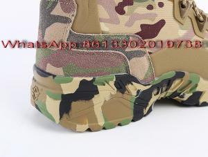 China Wholesale Retail  ESDY Army Camouflage Color Nylon Spider Military Tactical Boot on sale