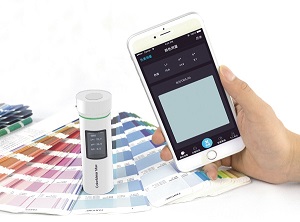 Wireless Connection Automatic Calibration Mini Digital Colorimeter