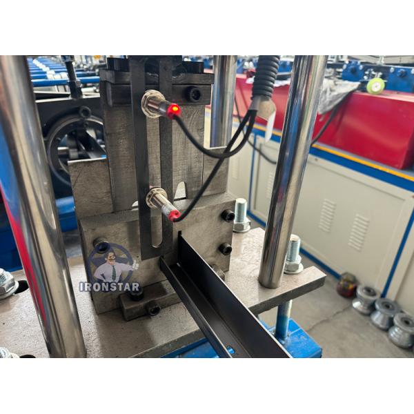 J channel bracket roll forming machine for building in Korea Green house bracket machine Green house channel machine