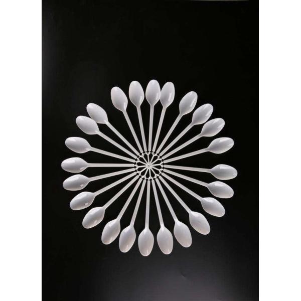 Rotary Table Automatic Disposable Plastic Spoon Making Machine Bijection Structure