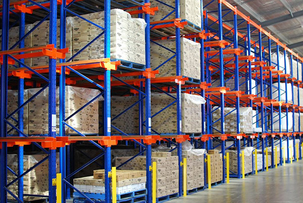 High Performance Industrial Drive-in Pallet Rack For Refrigerated Warehouses