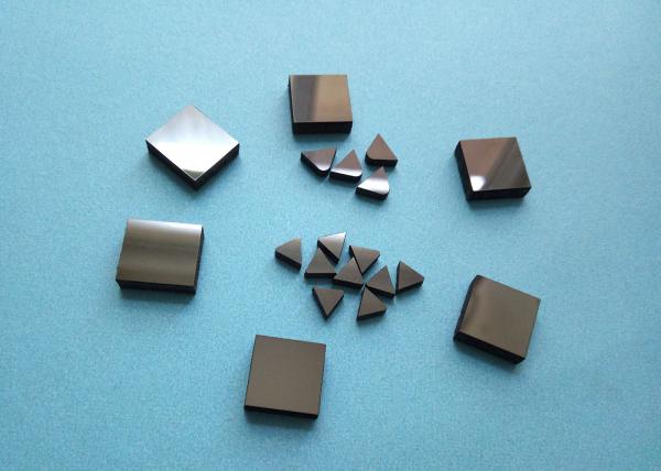 Buy Wood Woking Stone Metal Cutting PCD Die Blanks , Tips Inserts PCD Square Blanks For Cutting Stone at wholesale prices