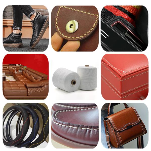 High Tenacity 420D/16 Polyester Spun Yarn for Multicolor Knitting and Garment Weaving