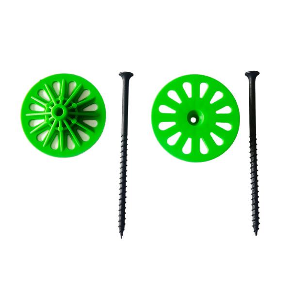 Durable 52mm Polypropylene Plastic Washers for Insulation Boards