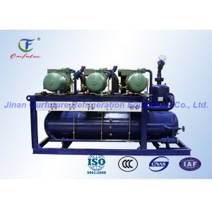 Quality Parallel Screw Refrigeration Compressor Unit 380V 3P 50Hz for sale