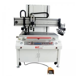 China Flat stock screen printing machine, heat transfer screen printer, electric screen printing machine on sale