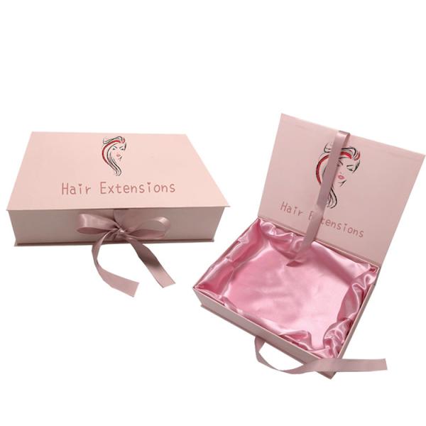 Magnet Hair Bundles CMYK Gift Packaging Boxes Wig Gift Storage Box