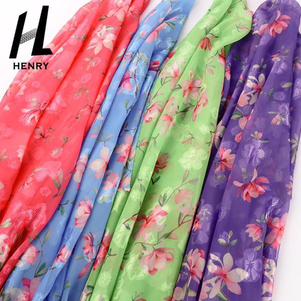 Woven Chiffon Soft Tulle Fabric 100% Polyester Digital Printing