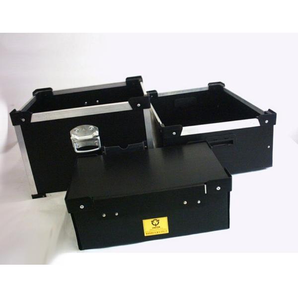 Plastic Turnover Box Durable Foldable Hollow Sheet Corrugated PP Storage Bin