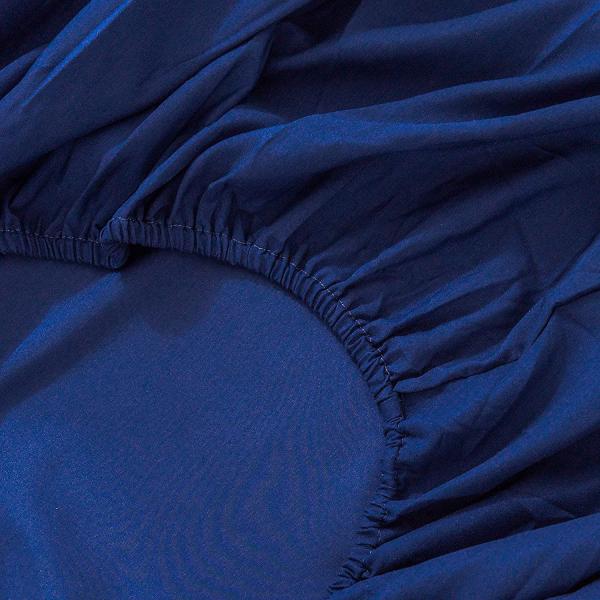 133 * 60 Fabric Density 100% Polyester Microfiber Trim Hem Quick Dry Bed Sheet 4pcs