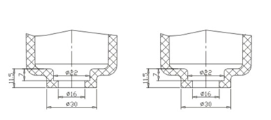 Pneumatic Components Lever type Automatic Drainer For Air Filter Water Drainer