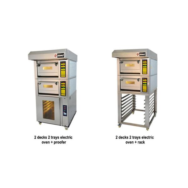 Compact Combi Oven Commercial Gas Combination Oven Powder Spraying