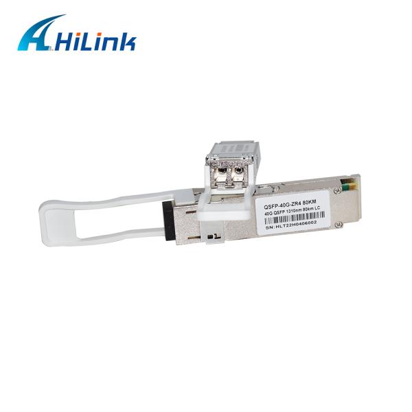 40G QSFP+ 80km Duplex LC Single Mode Optical Transceiver