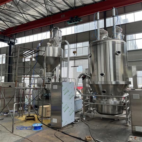 Intermittent Operational Method Fluidized Bed Dryer For High Water Evaporation Of 160-210 KG/H
