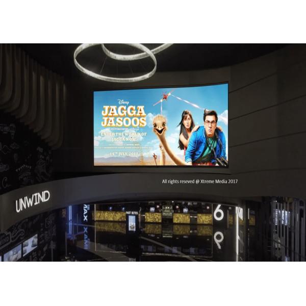 Full Color Advertising LED Display Screen P4 Indoor High Resolution