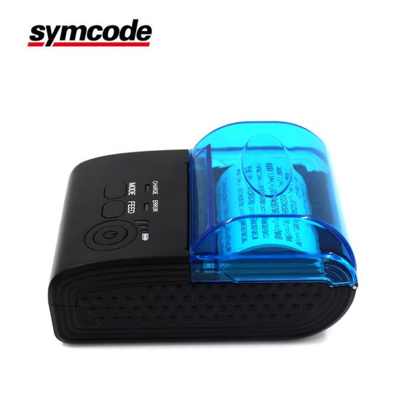 Mini Restaurant Mobile Thermal Receipt Printer Easy Paper Loading For SDK Android