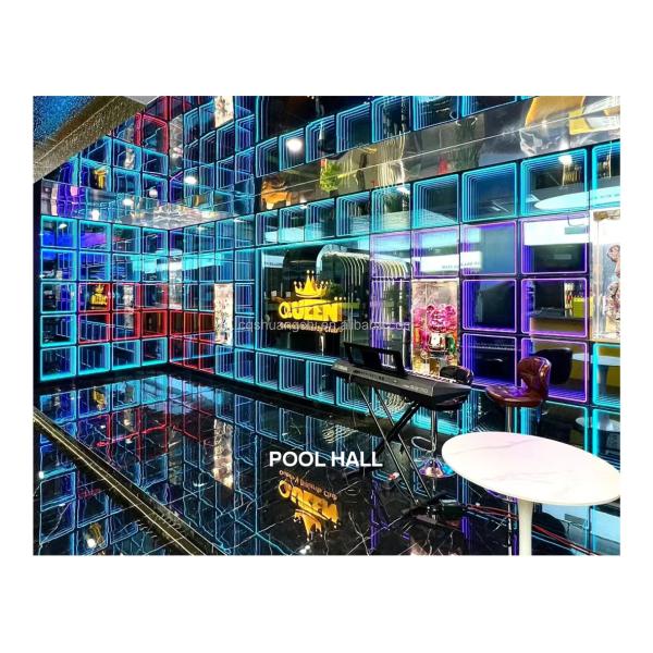 Power Supply Plug Infinity Custom LED Screen Mirror Neon Sign For Any Organization