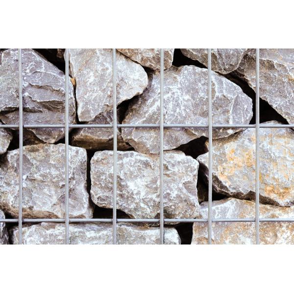 2 x 2 x 1m Hot Galvanized Galfan Coated 4mm Wire Gabion Basket Welded Boxes For Stone Retaining wall