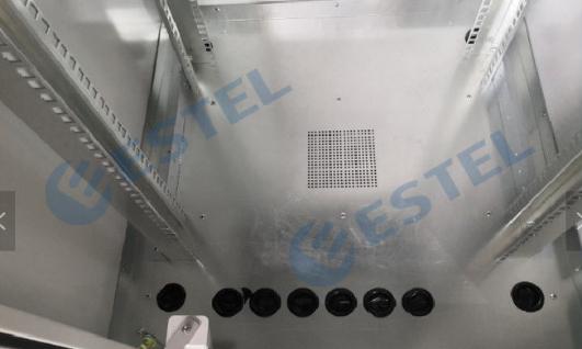 Light Grey RAL 7035 16u Data Cabinet Telecommunication Enclosure One Front Door