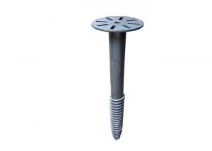 Quality Carbon Steel Galvanized Screw Piles , Solar Mounting System Foundation Screw Anchors for sale