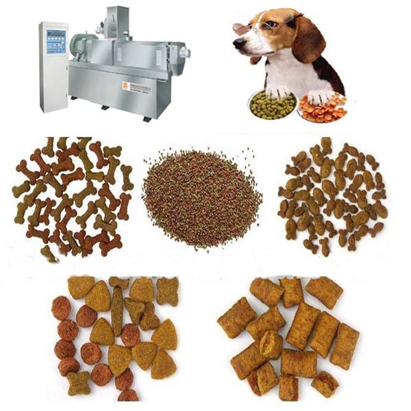 Multi Functional 150kg/h Dry Dog Food Processing Line