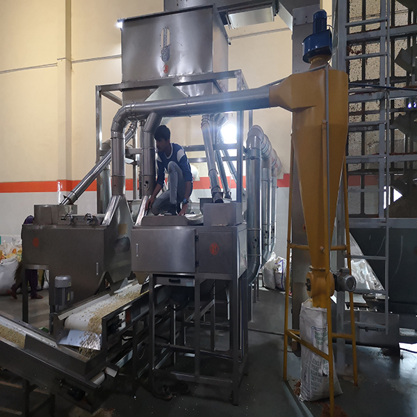 Automated Peanut Peeling Machine with High Blanching Quality and No Damage for 500-1000kg/h Capacity