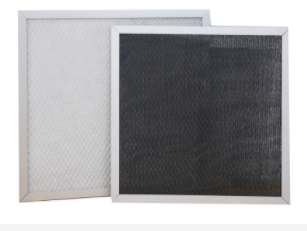 Pleated Primary Air Filter Polyester Synthetic Fiber Cardboard Frame