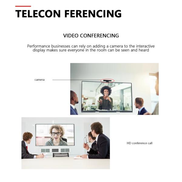 Anti Glare Multi-Touch Smart Whiteboard Interactive 55 Inch 4k 3840*2160