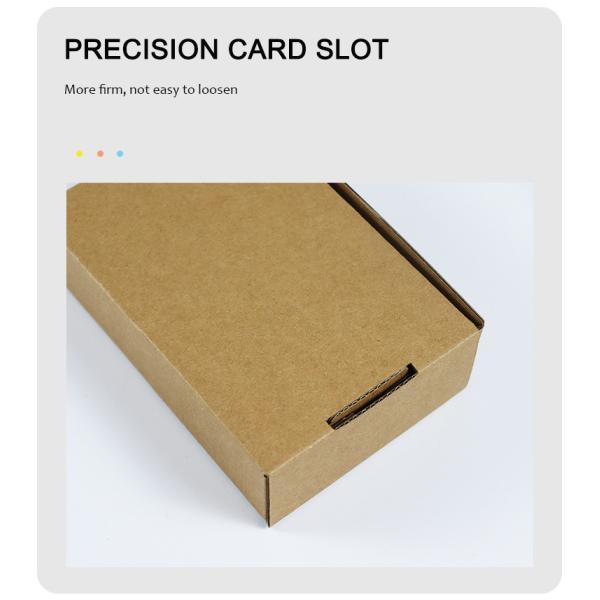 Brown Three Layer Corrugated Aircraft Box Size Color Logo Customized Manufacturers Direct Sales