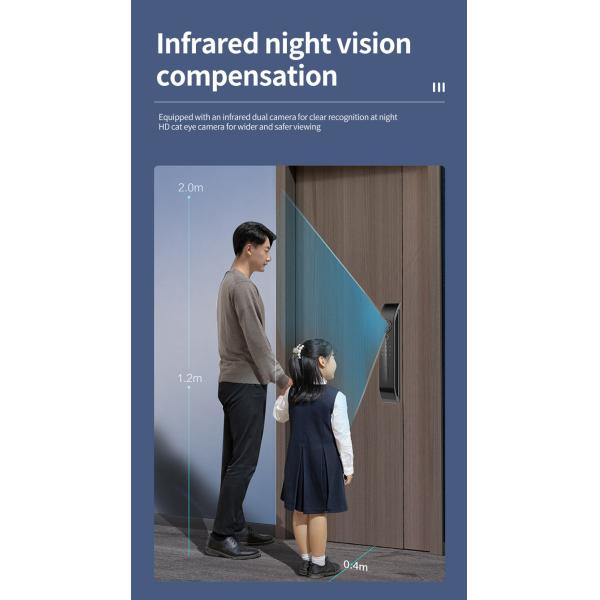 TH-X7 3D Face Smart Door Lock