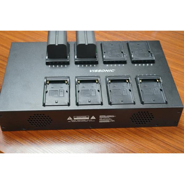 Lightweight Charger Box For Audio Conference Microphone Unit Battery 8pcs Battery Charger In One Time