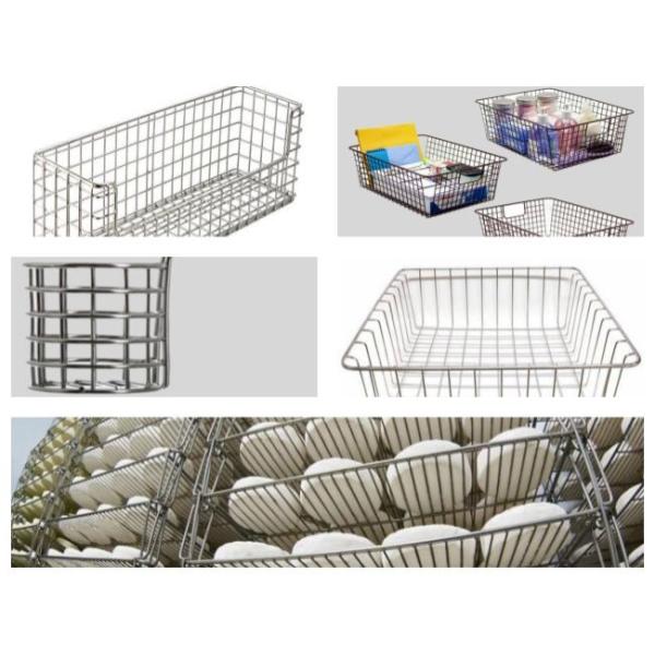 10 Gauge Welded Wire Mesh For Food Or Medical Baskets Anticorrosion