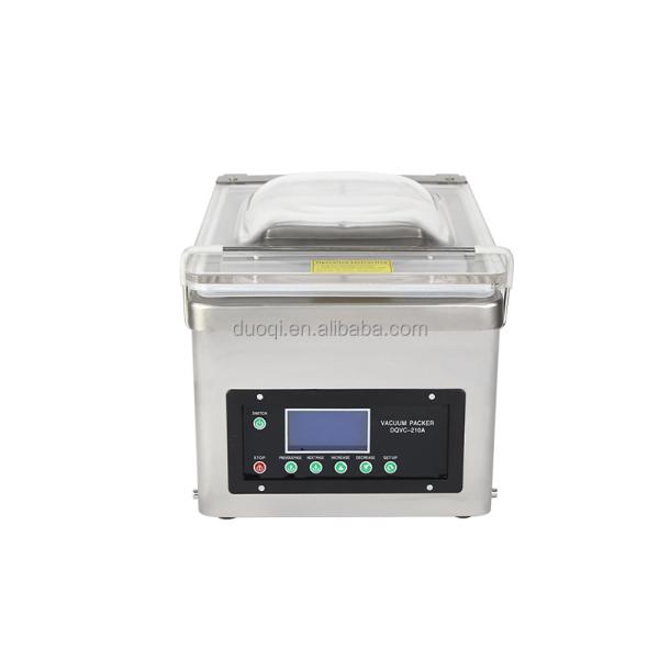 Automatic Single Chamber Vacuum Sealing Machine Desk Type For Beverage