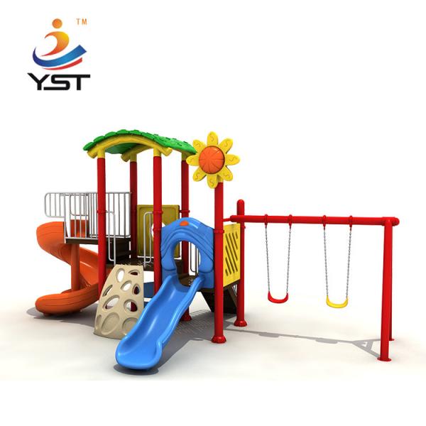 Buy Recycling Childrens Garden Slide Linear Polyethylene Childrens Plastic Slide at wholesale prices