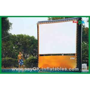 Quality Portable Home Inflatable Movie Screen / Projection Display Custom Inflatables for sale