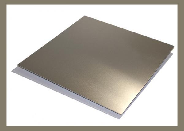Buy Brite Gold Anodized Aluminum Sheet H Temper Insulative For Architectural Wall at wholesale prices