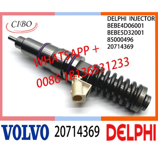 Common Rail Fuel Diesel Injector 20714369 BEBE4D06001 BEBE5D32001 85000496 E3.18 for VOL D16 US04 / 3144